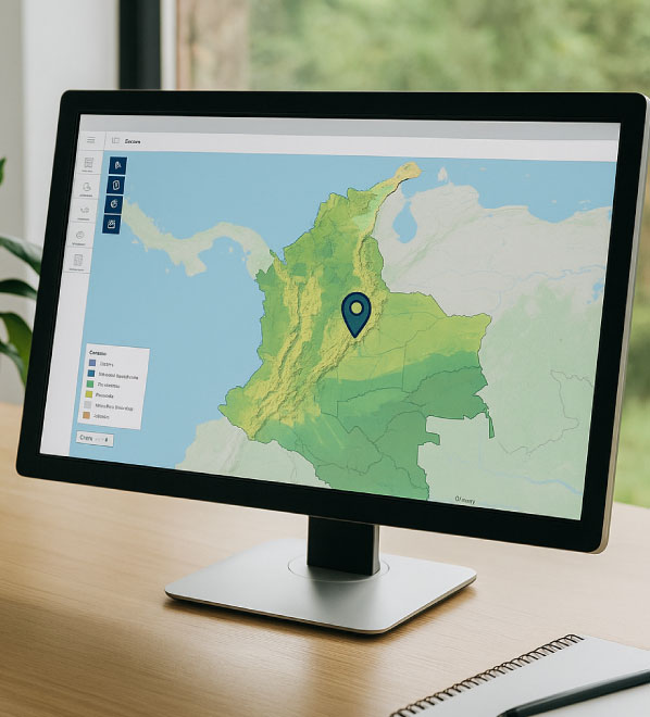 Geovisor para la caracterización del territorio