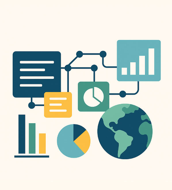 Relación de conjuntos de datos para la gestión pública territorial